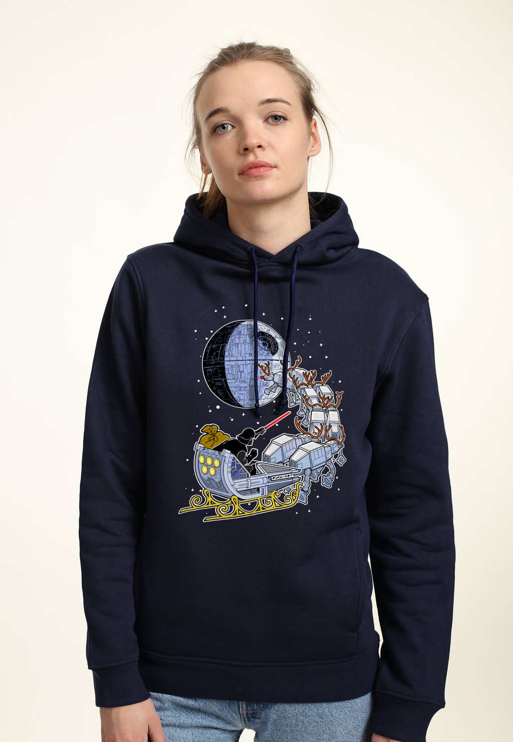 

Толстовка с капюшоном STAR WARS CLASSIC VADER SLEIGH Star Wars, темно-синий