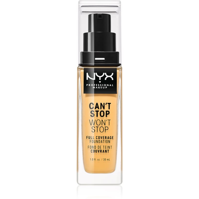 

NYX Professional Makeup Can't Stop Won't Stop Full Coverage Foundation тональный крем с плотным покрытием оттенка 11 Beige 30 мл Inna Marka