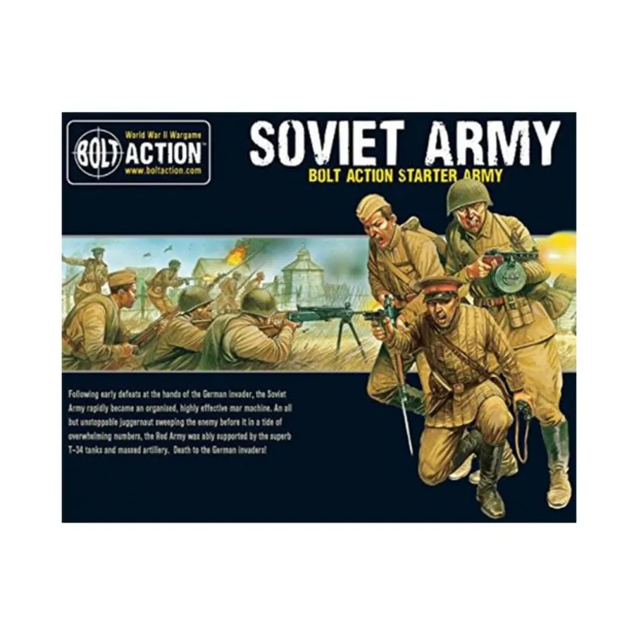 

Стартер Советской Армии, Bolt Action - Soviet - Soviet Army (28mm)