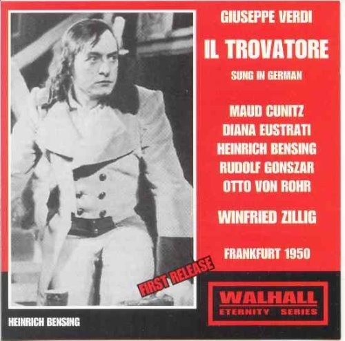 

CD диск Cunitz: Il Trovatore