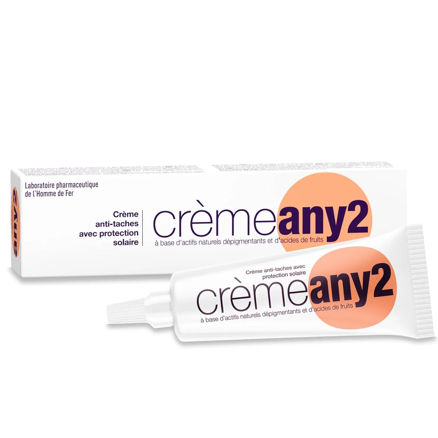 Крем Crème Any 2 от пигментных пятен с солнцезащитой, 25 г Sorifa