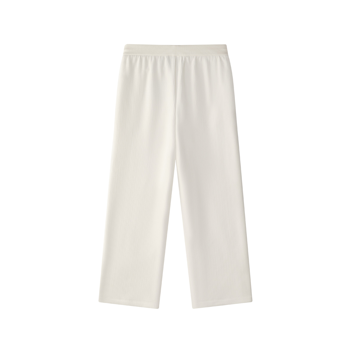 FILA KIDS Зимние брюки свободного кроя с флисовой подкладкой из трикотажной ткани Kids' Maltose White — фото 2