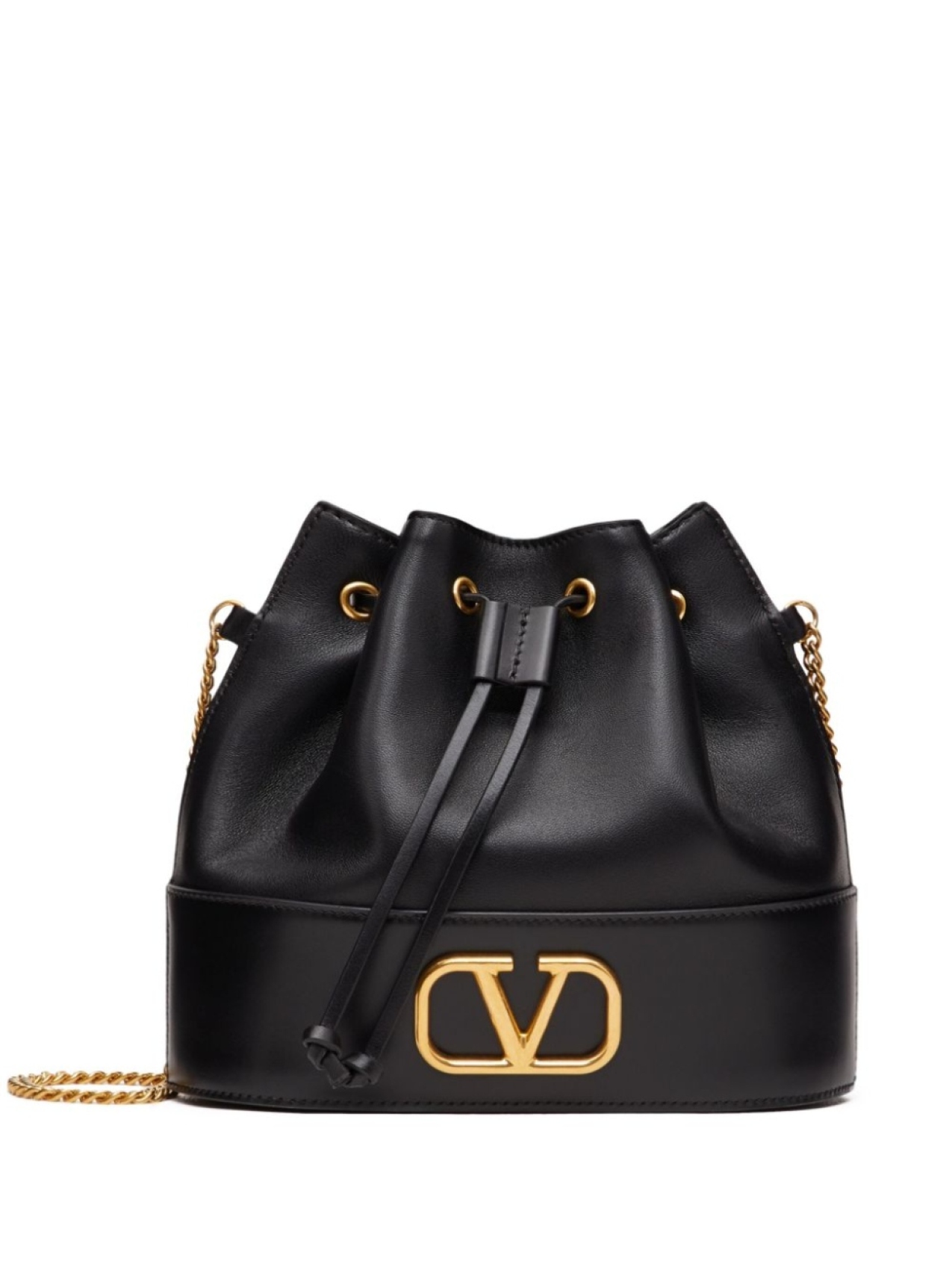

Valentino Garavani сумка-ведро размера мини с логотипом VLogo Signature, черный