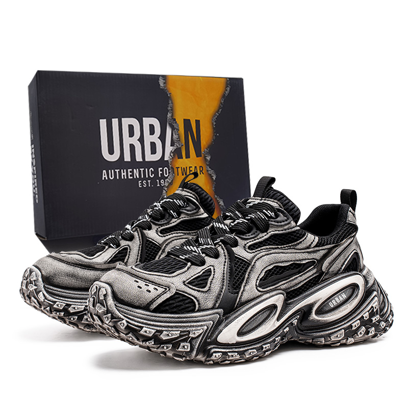 

Нескользящие износостойкие низкие повседневные туфли для мужчин URBAN AUTHENTIC, Gray