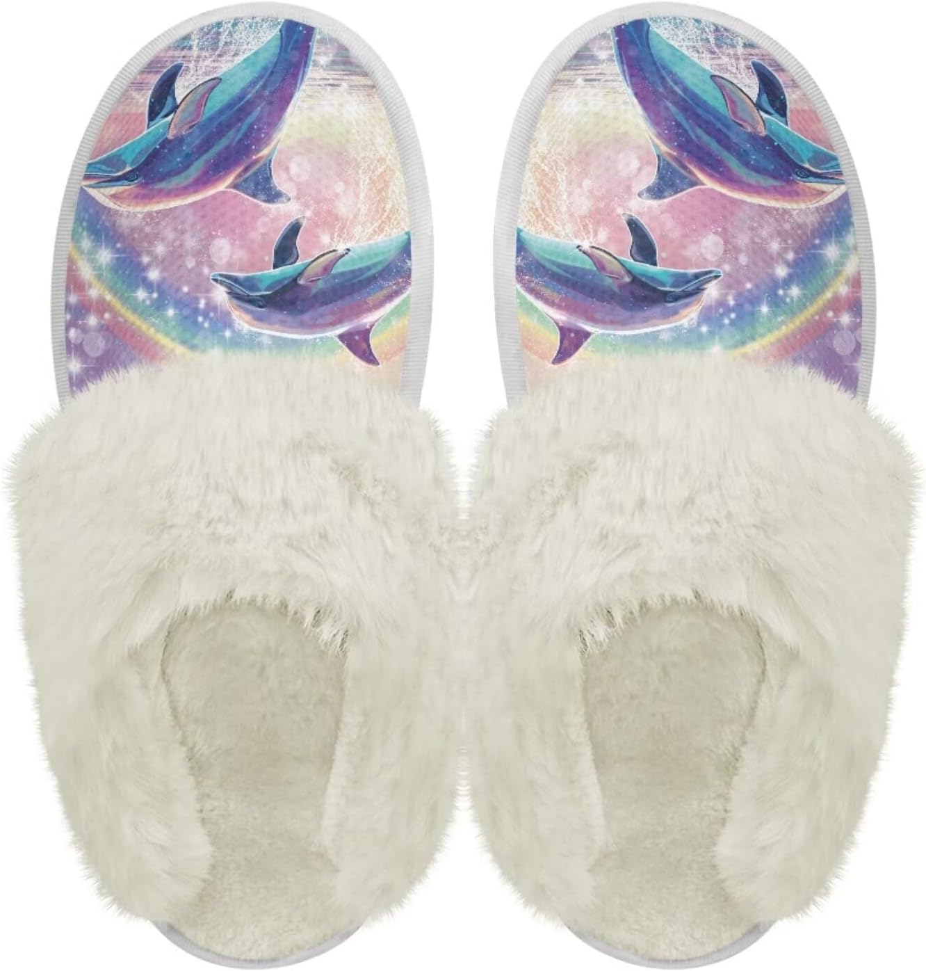 

Пушистые тапочки chaqlin с меховой подкладкой для дома