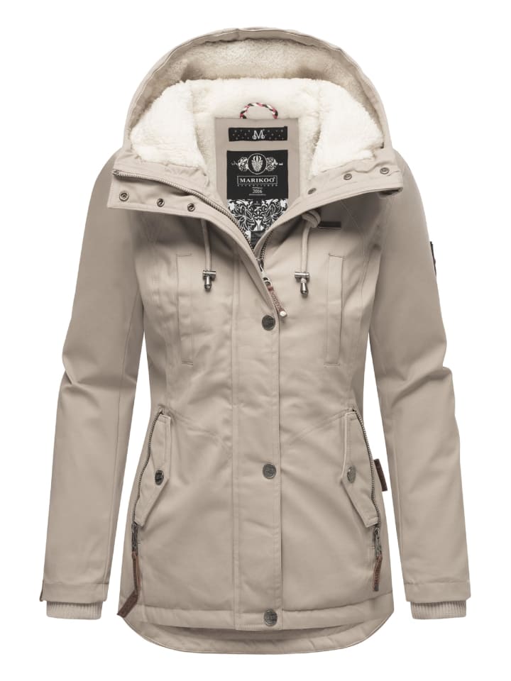 

Пуховик Marikoo Winterjacke Bikoo, цвет Light Taupe, Коричневый, Пуховик Marikoo Winterjacke Bikoo, цвет Light Taupe