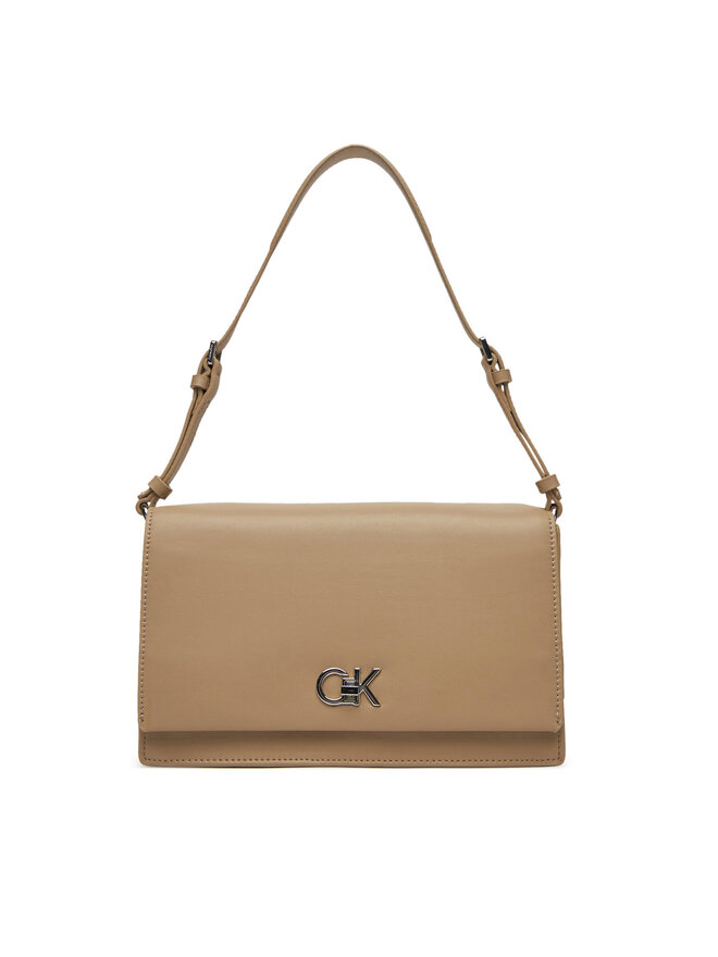 

Сумка Ck Elongated Shoulder Bag K60K612807 Calvin Klein, бежевый