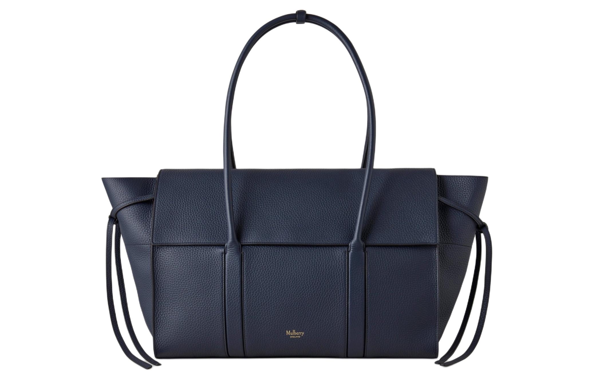 

Mulberry Сумка женская из грубой кожи коровы большая ночное небо