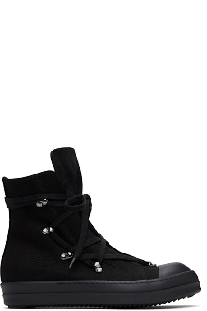 

Черные кроссовки Hollywood Hexa Sneaks Rick Owens DRKSHDW