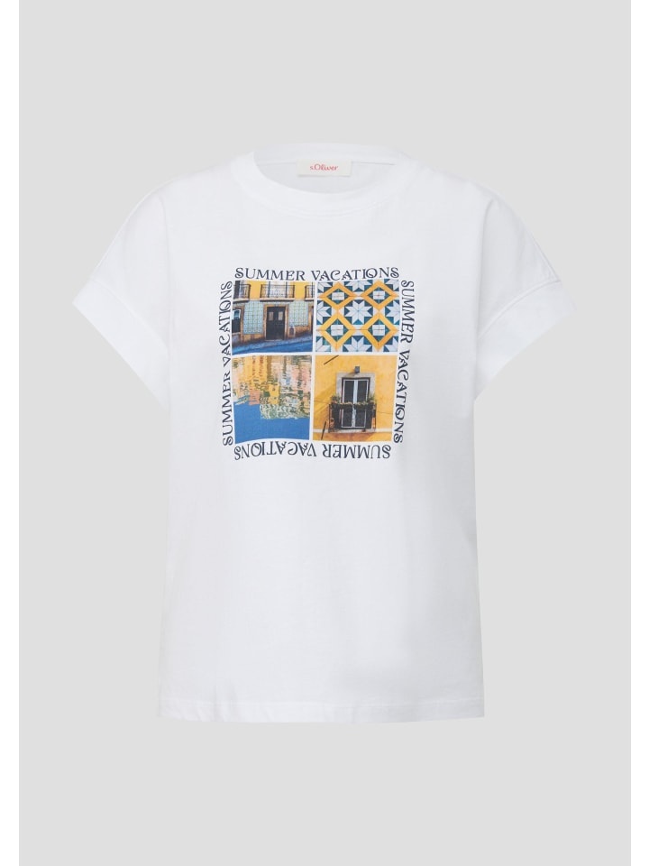 

s.Oliver Футболка цвета 01E1_белый