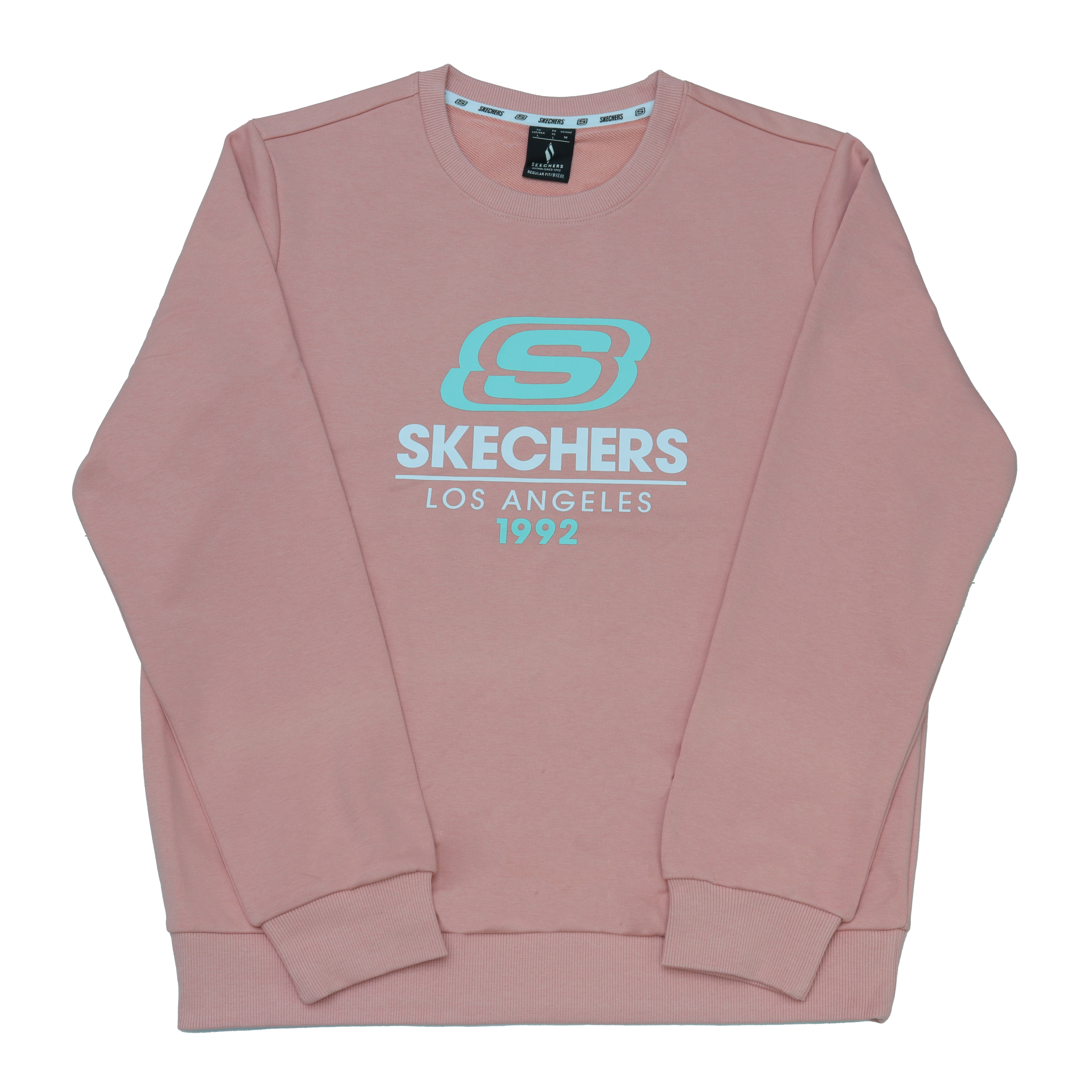 

Skechers Свитшот Unisex Pink Crew Neck Moderate, Розовый, Skechers Свитшот Unisex Pink Crew Neck Moderate