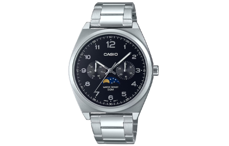 

Мужские часы Standard Series 40 мм черные MTP-M300D-1AV CASIO