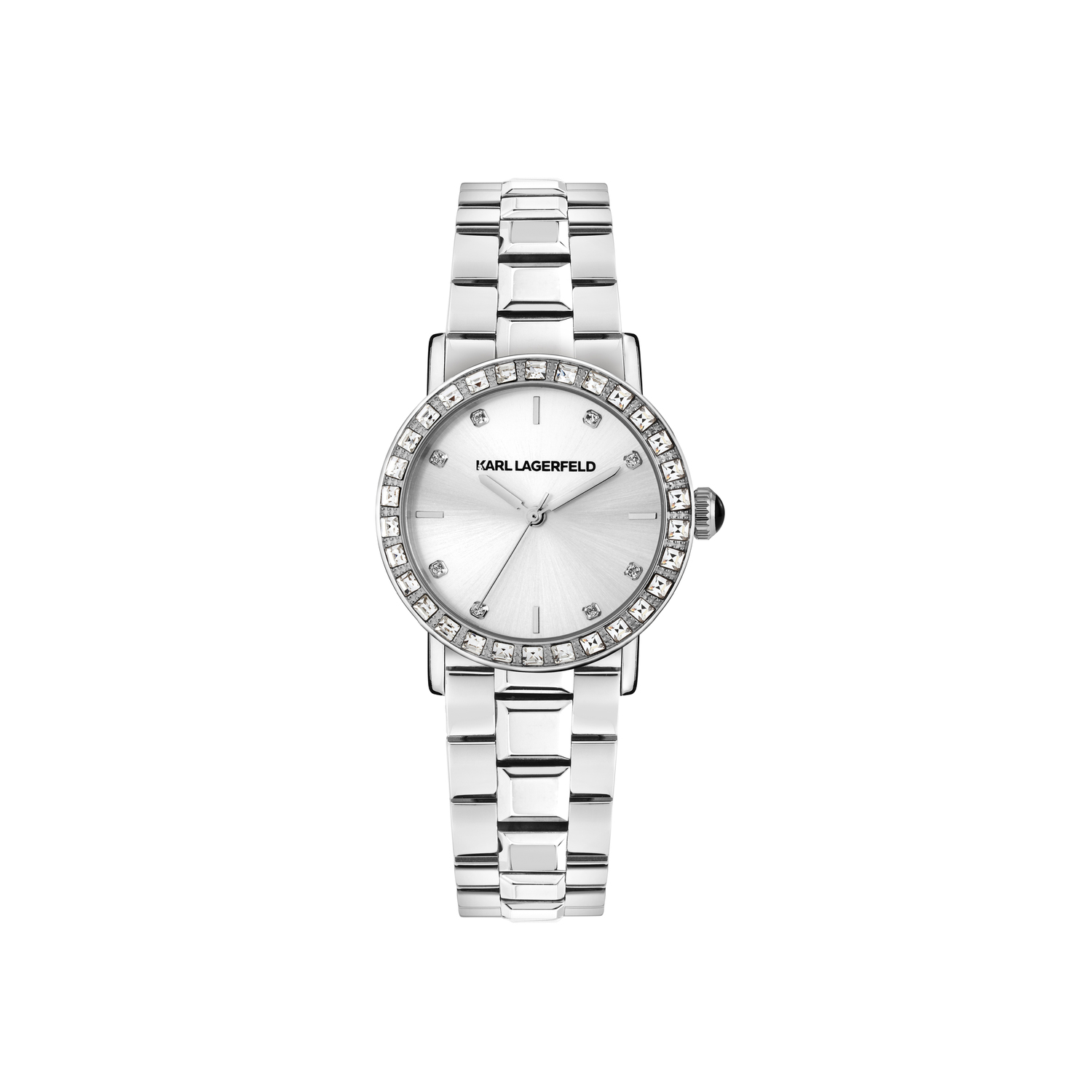 

KARL LAGERFELD / Karl Lagerfeld Jeans Часы Karl Lagerfeld Crystal embellished 33mm, Charm Silver White R0553100511