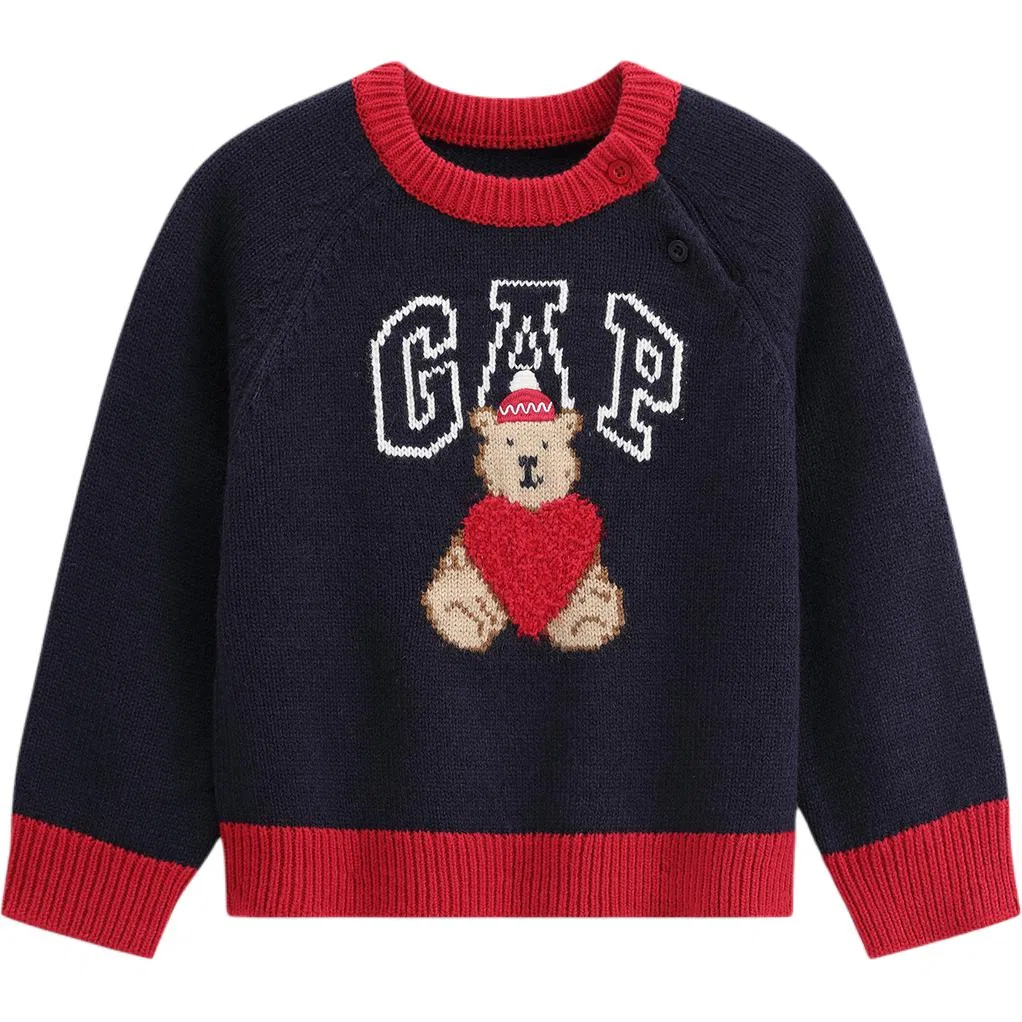 Свитер детский GAP красный — фото 4