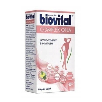 

Пищевая добавка Ona Women's Health, 30 капсул Biovital