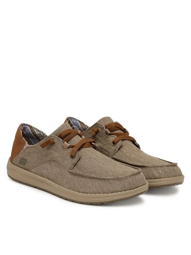 Skechers Низкие туфли Melson - Planon 210116/TPE бежевого цвета — фото 2
