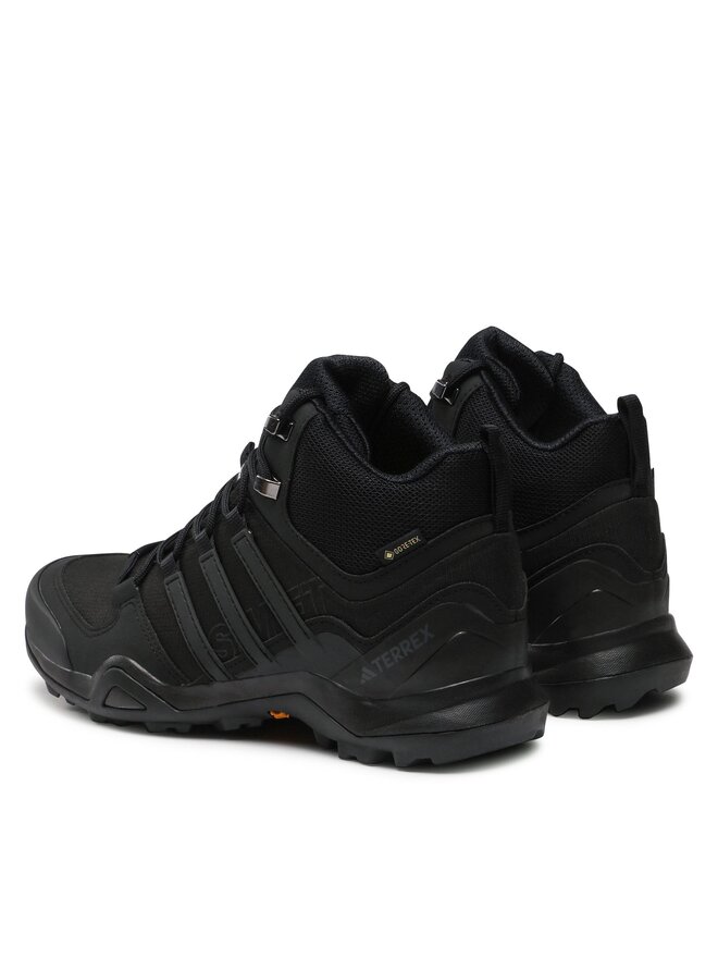 Треккинговые кроссовки Terrex Swift R2 Mid GORE-TEX Hiking Shoes IF7636 Adidas, черный — фото 3