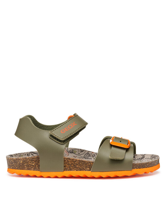 

Сандалии J Ghita J028LB 0009F C0623 S Geox, хаки