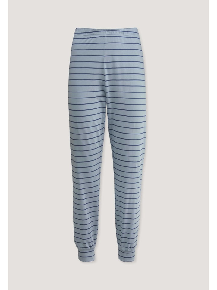 

Пижамные штаны светло-голубого денима Hessnatur