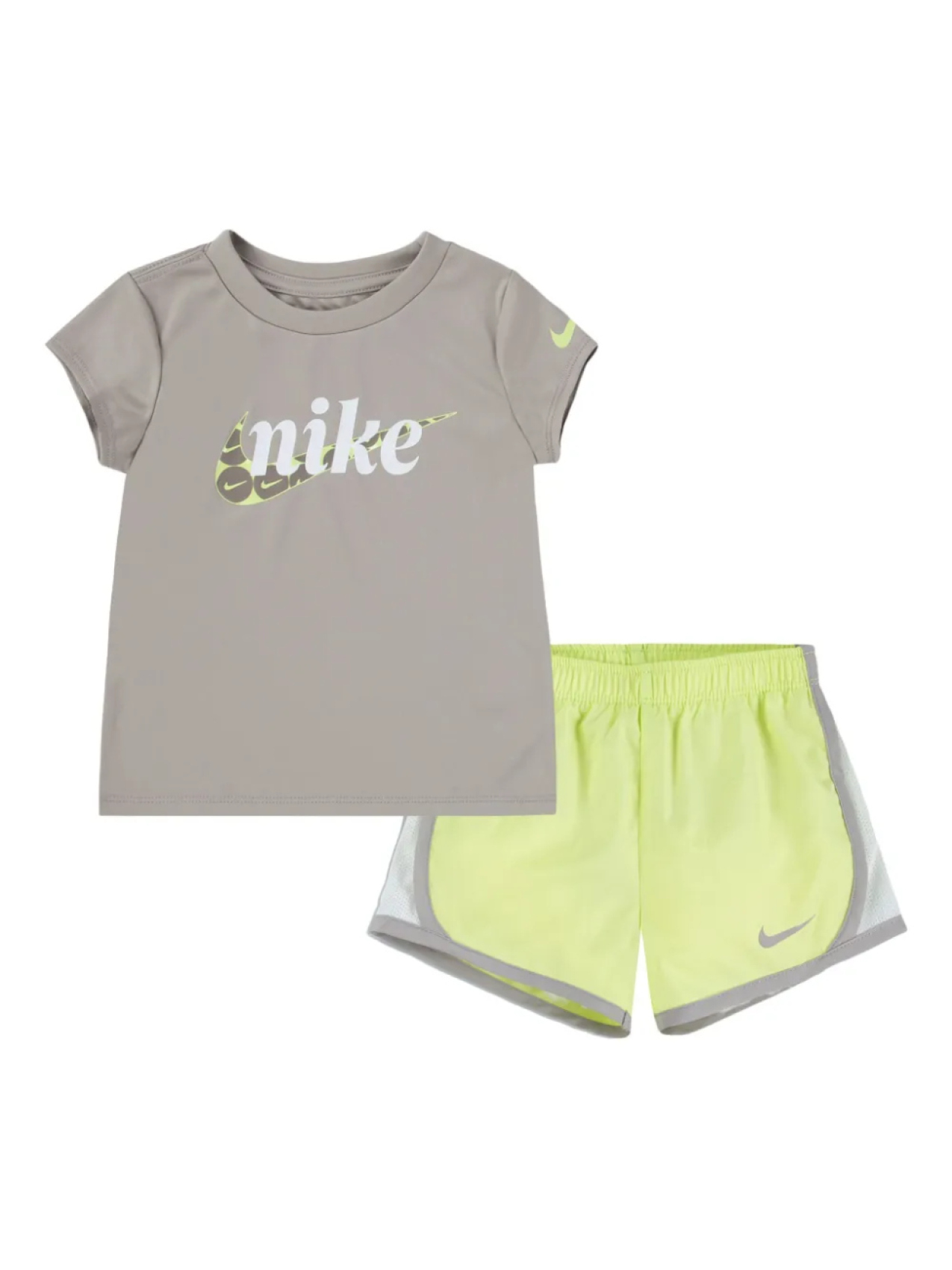

Комплект шорт с логотипом Nike Kids, нейтральный