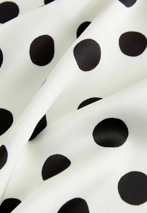 Юбка-карандаш Next, cream black spot, кремовый с черным горошком — фото 2