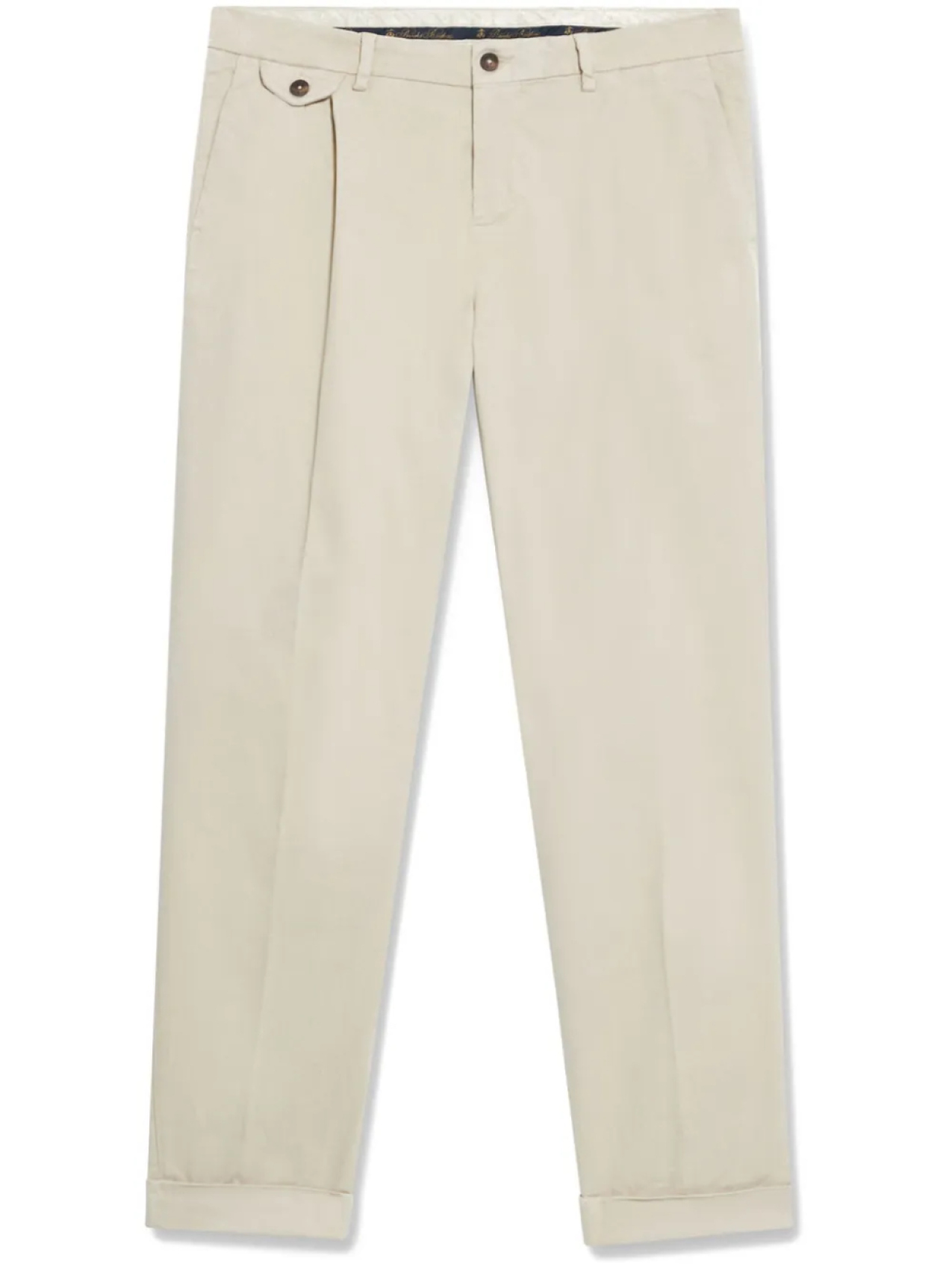 

Brooks Brothers брюки чинос со складками, нейтральный