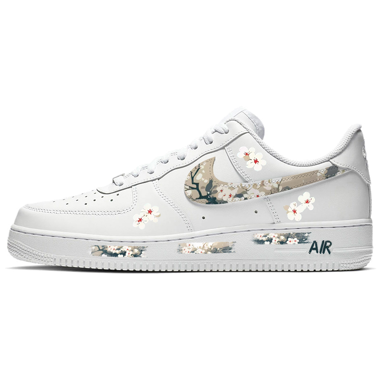 

Nike Кроссовки Air Force 1 Camellia с низким верхом, амортизирующие, противоскользящие, для детей и подростков