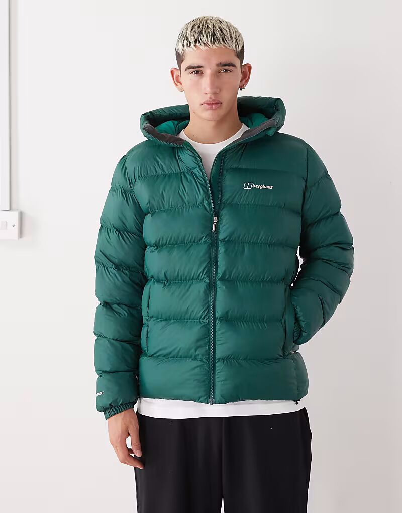 

Мужская куртка темно-зеленого цвета Berghaus
