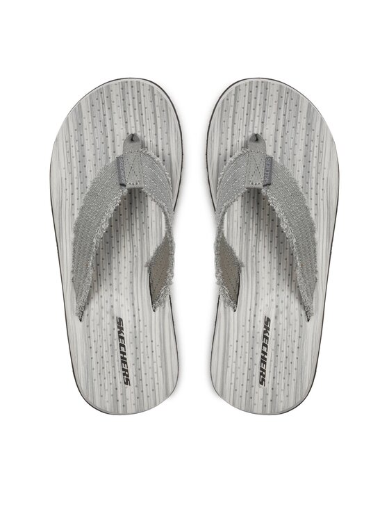 

Шлепки Skechers, серый