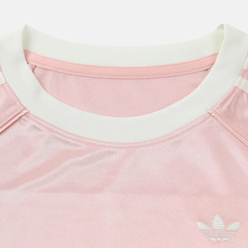 Футболка JG LS Kids' Adidas Originals, Pearl Powder/Light Pink Satin — фото 4