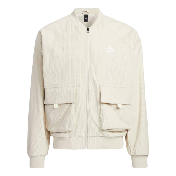 

Куртка Adidas St Cord Woven Jacket 'Cream White', белый