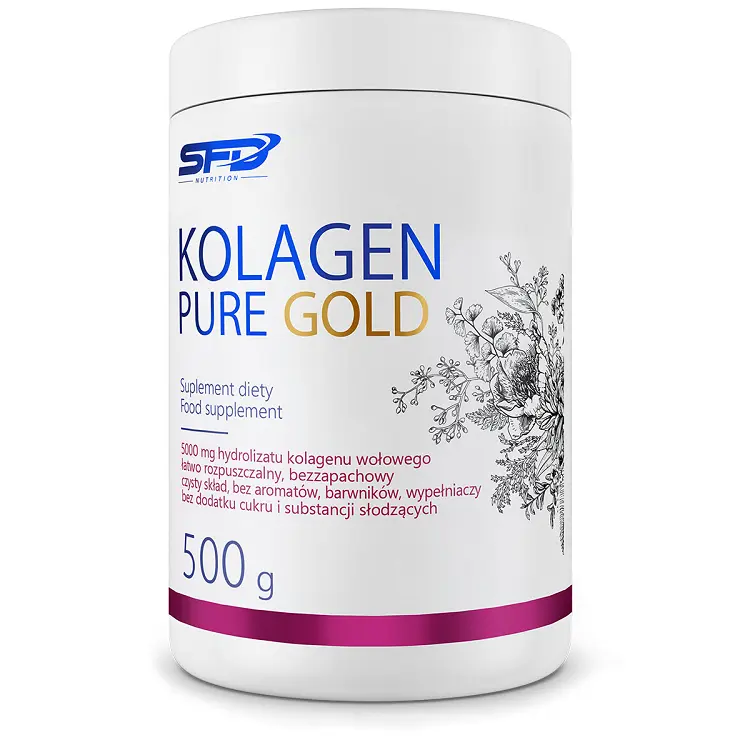 

Препарат, поддерживающий состояние кожи и суставов Sfd Kolagen Pure Gold, 500 гр