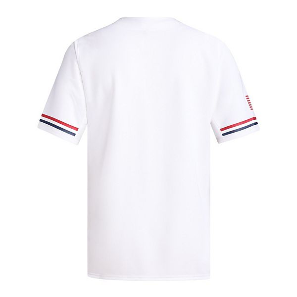 Мужская белая бейсбольная майка texas a&m aggies replica Adidas — фото 4