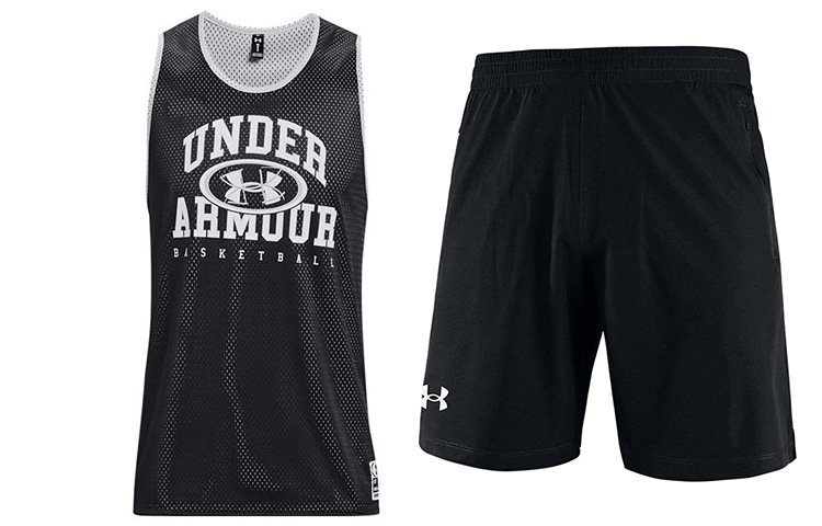 

Мужская повседневная спортивная одежда Under Armour, цвет Black and Black
