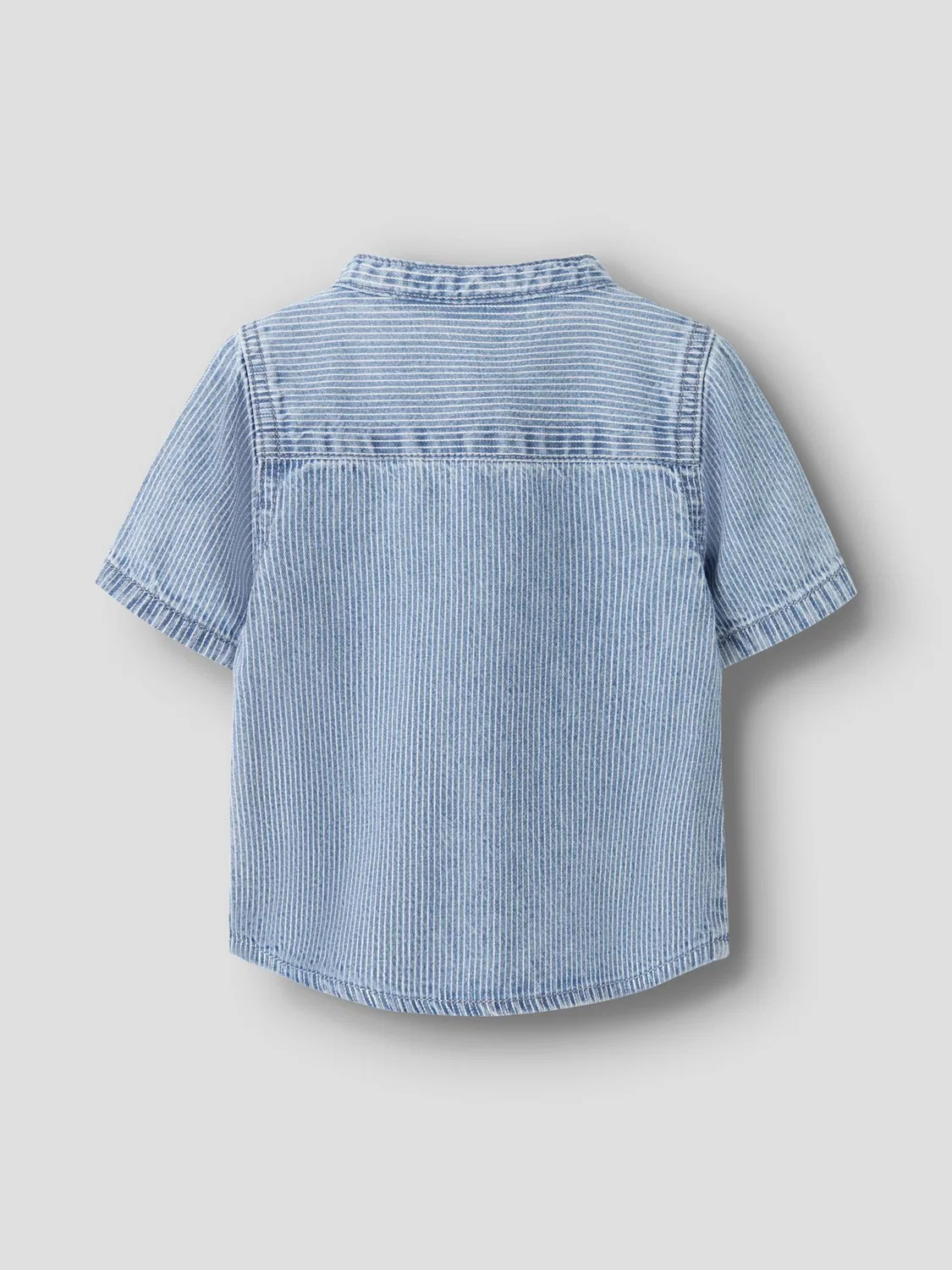 Рубашка на пуговицах стандартного кроя Name It, Blue Denim — фото 2