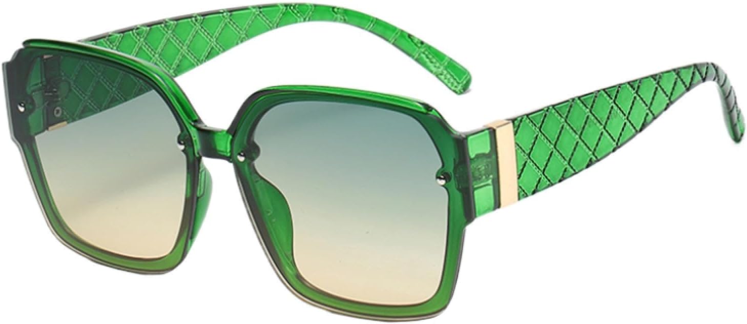 

Солнцезащитные очки с защитой от УФ-излучения UV400 | Сетчатые дужки, большая оправа, градиентный оттенок | Для женщин и мужчин, для занятий спортом на открытом воздухе и вождения DSVIGF, 01