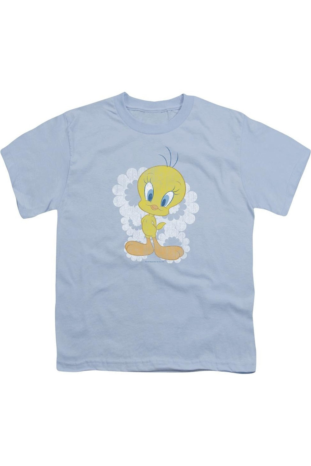 

Футболка с коротким рукавом для детей Looney Tunes Retro Tweety Gildan, светло-голубой