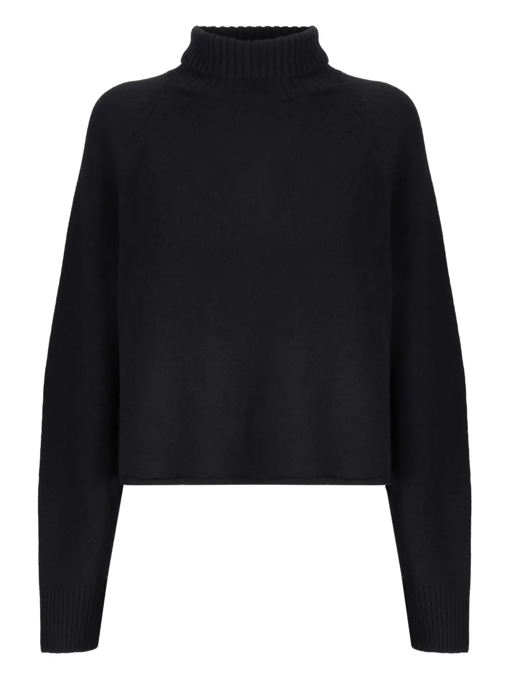 

Свитер с высоким воротником и рукавами реглан Laneus, черный