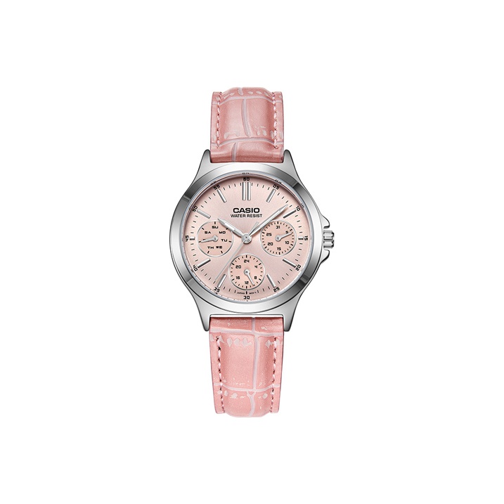 

CASIO Часы G Shock LTP V300L 4A, Pink Watch Dial