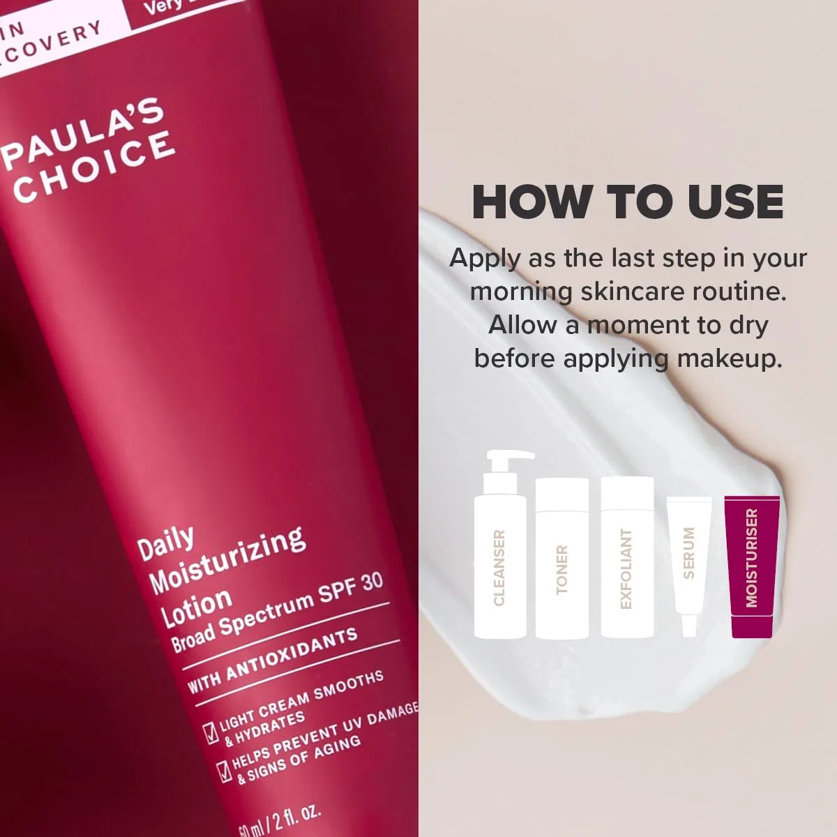 Крем для лица SPF PAULA'S CHOICE Дневной «Skin Recovery Day Cream» от — фото 4
