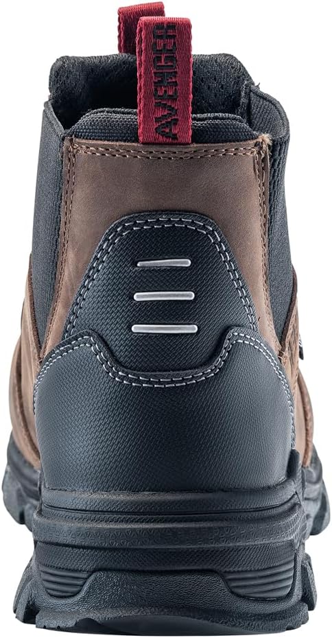 Ботинки Avenger для мужчин A7342 Промышленные и строительные Avenger Work Boots, коричневый — фото 3