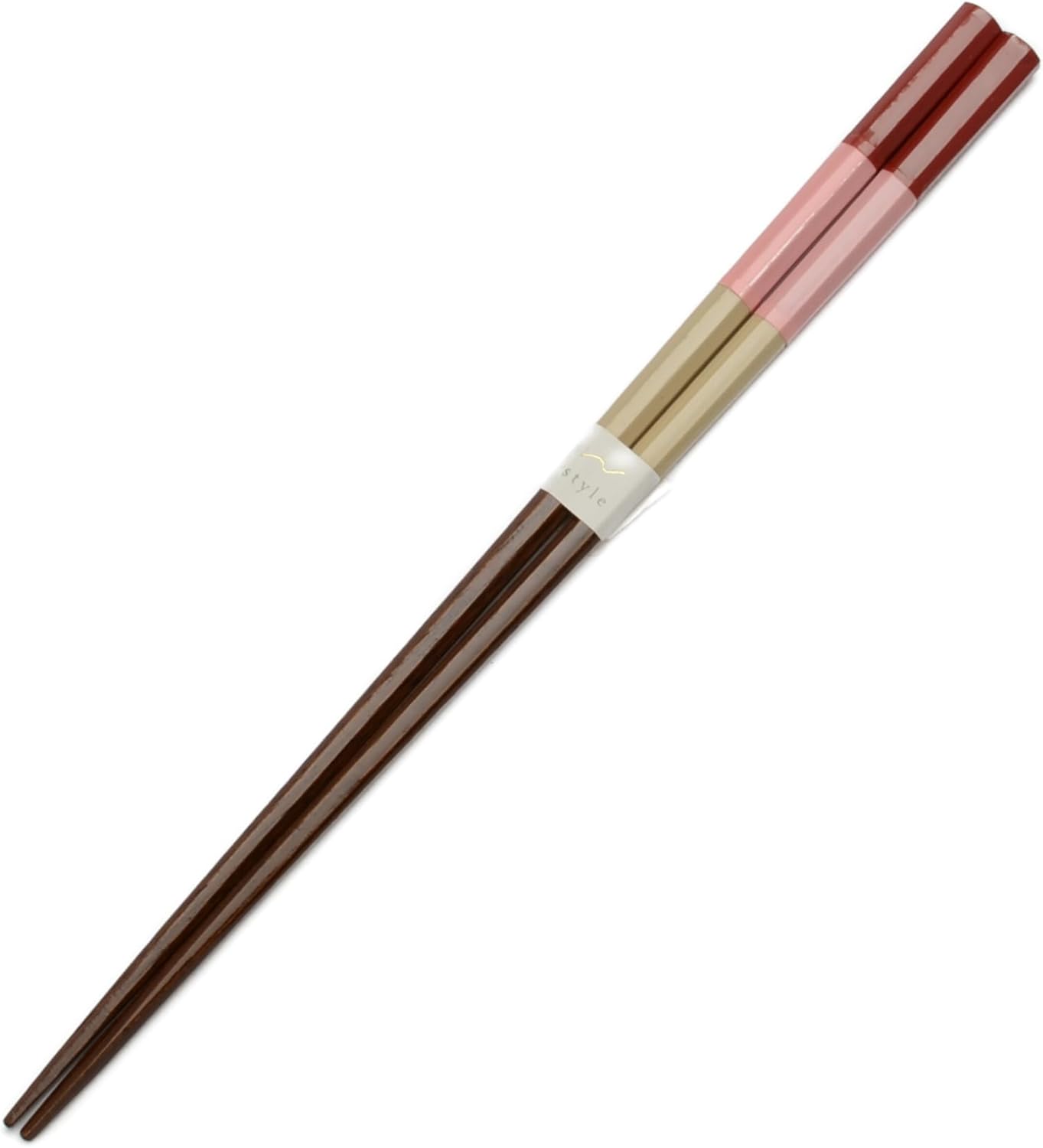 

Палочки для еды Aoba 250944 Wagokoro Octagonal Trio, розовые, 8,9 дюйма (22,5 см), можно мыть в посудомоечной машине, сделано в Японии