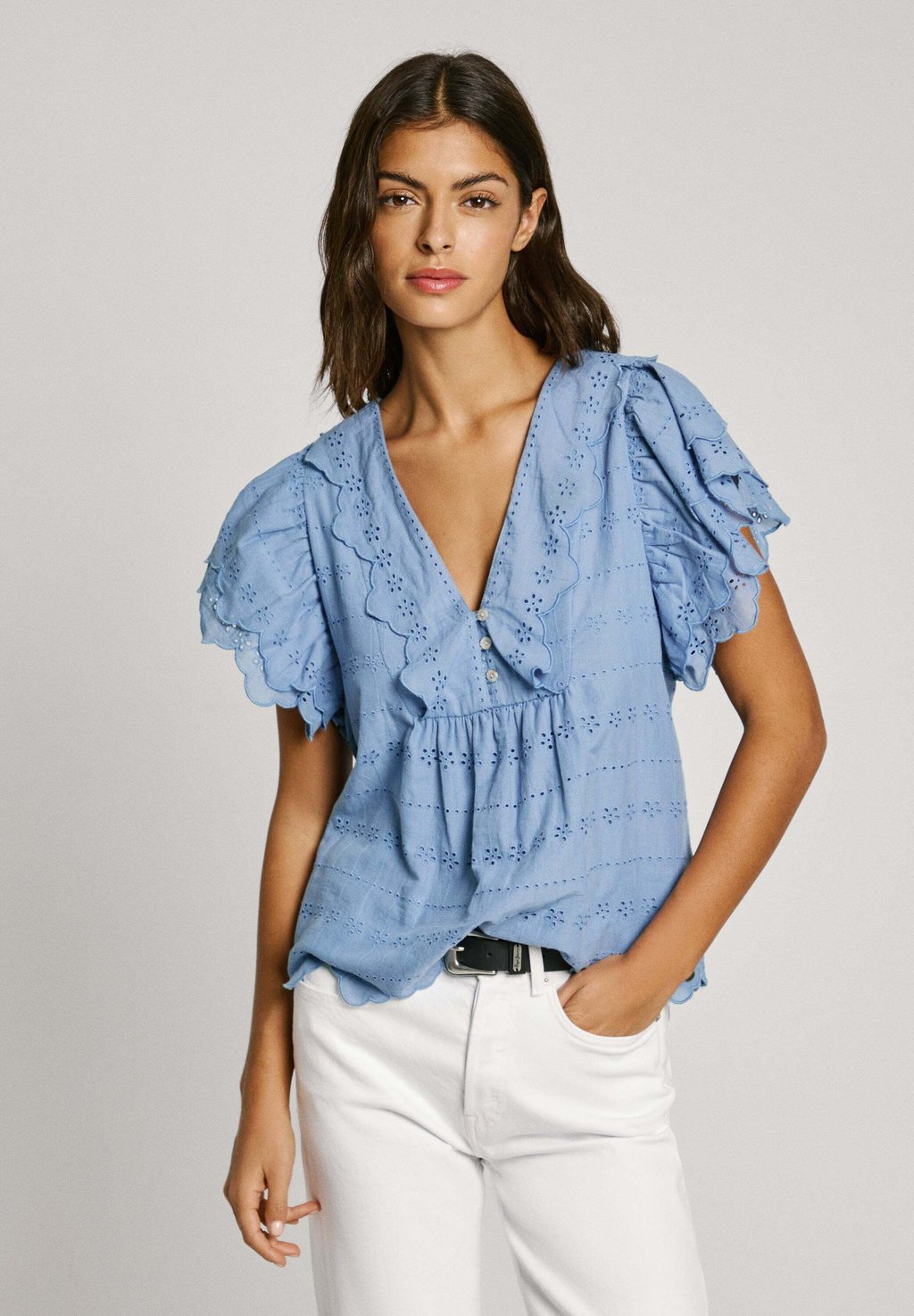 

Блуза Pepe Jeans, синий