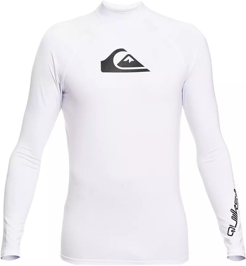 

Рашгард с длинными рукавами Quiksilver для мальчиков All Time, белый