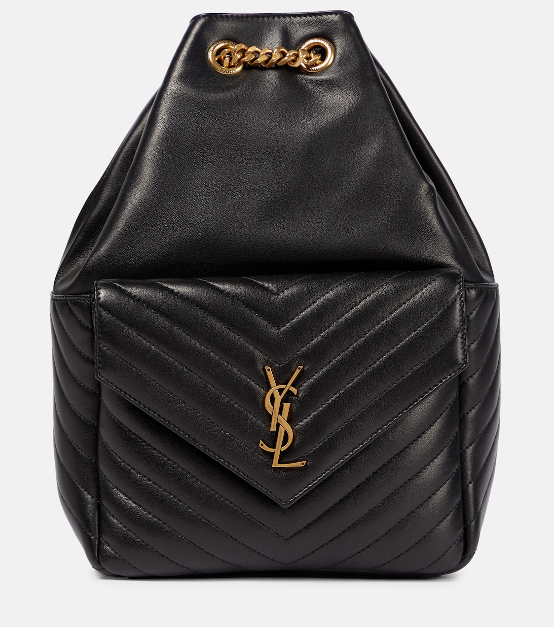 

Кожаный рюкзак Джо Saint Laurent, черный