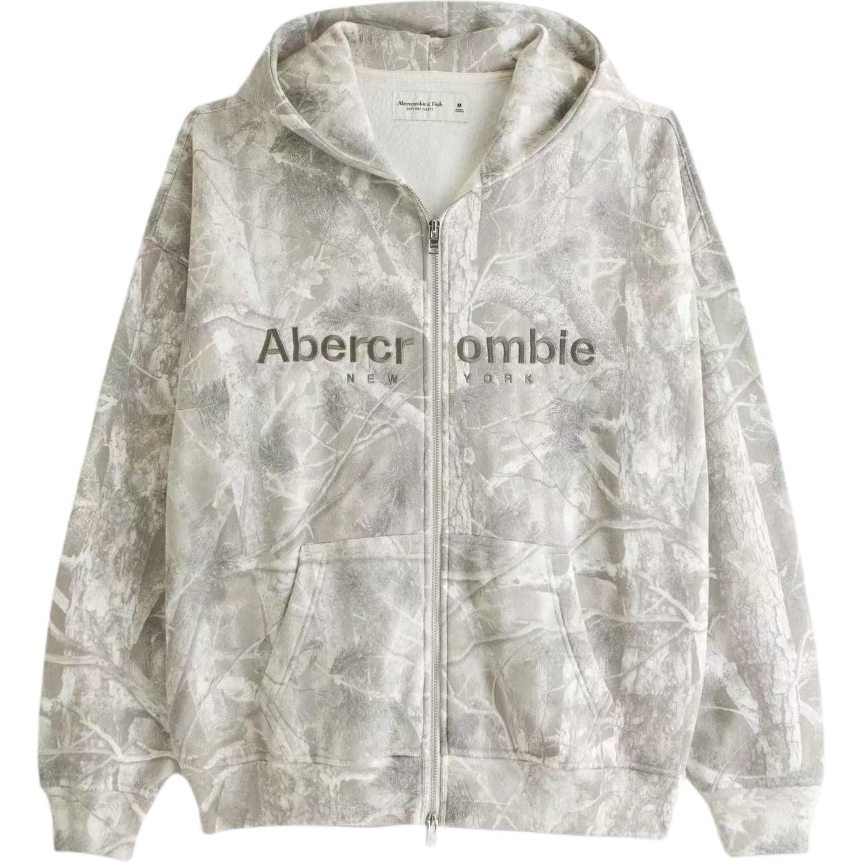 

Свитшот мужской Abercrombie＆Fitch, светло-серый