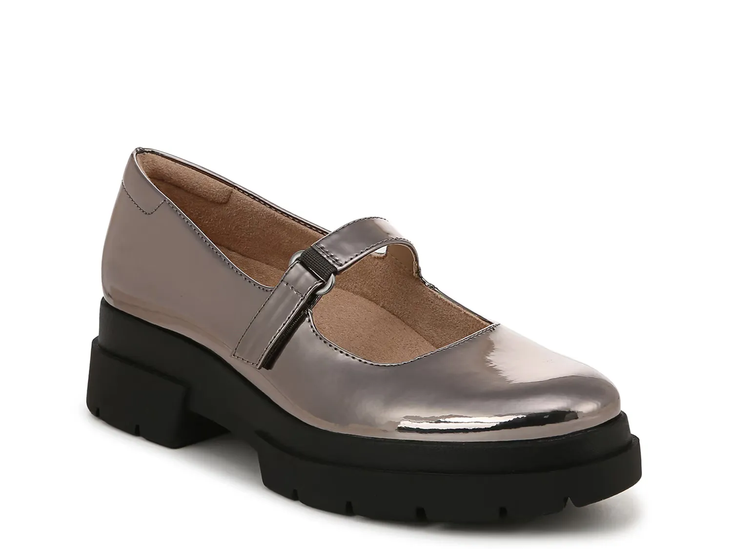 

Лоферы Olivet Mary Jane Loafer Soul Naturalizer, цвет pewter