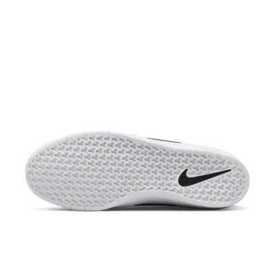 Кроссовки Nike SB Force 58 Premium Skate Shoes, цвет White/White/White/Black — фото 2