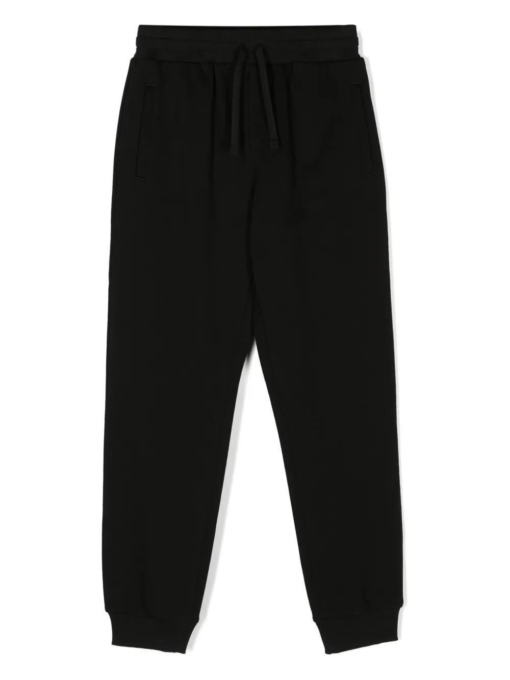 

Спортивные брюки с нашивкой-логотипом Dolce & Gabbana Kids, черный