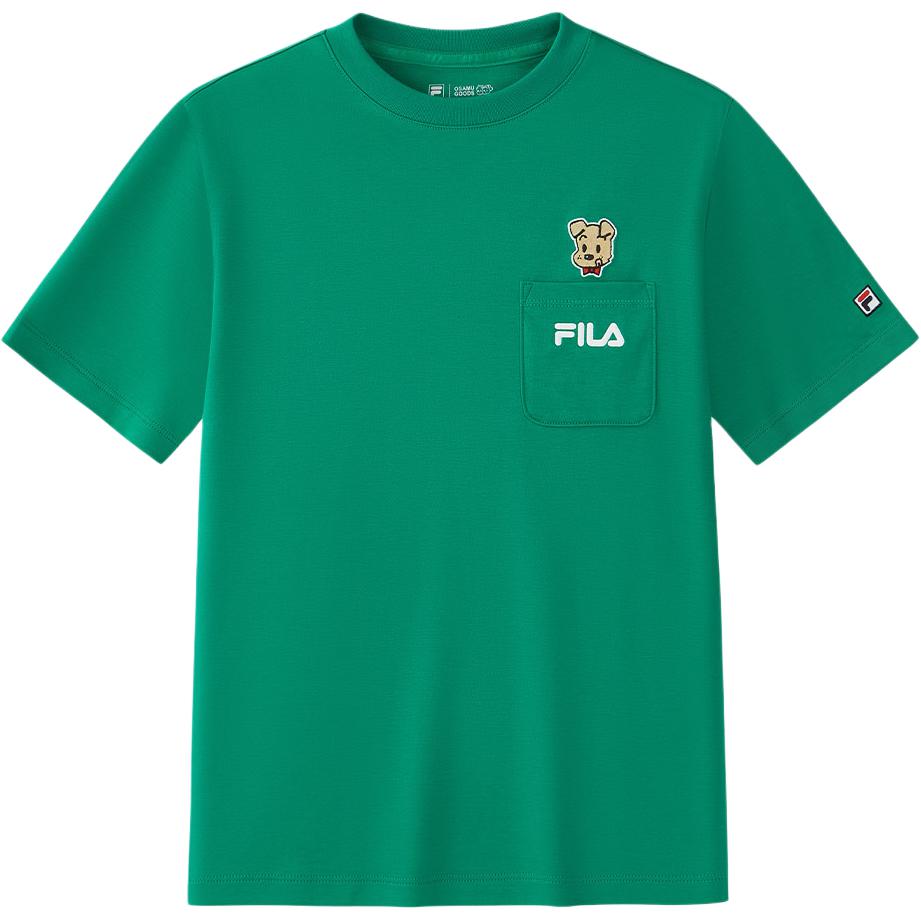 

FILA KIDS Футболка Court Green для подростков, Зеленый, FILA KIDS Футболка Court Green для подростков